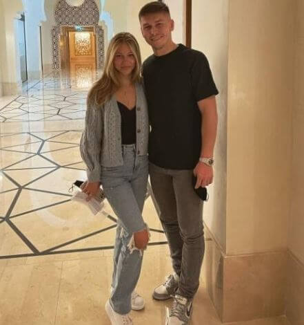 Rifat Zhemaletdinov with his sister Alina Zhemaletdinov.